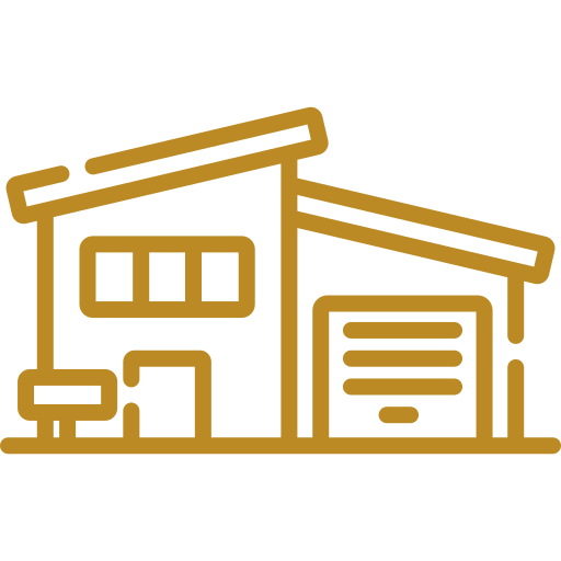 Modern infrastucture icon