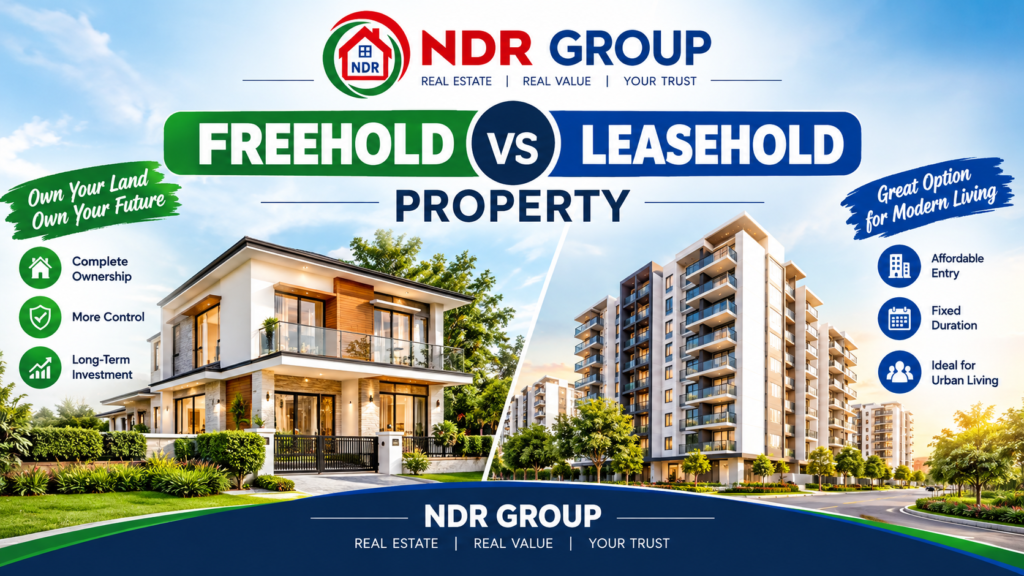 Freehold vs Leasehold property image