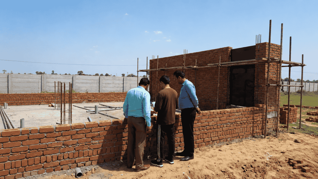 a house is creating